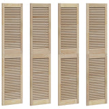 Porta per Armadio con porta 4 pcs Naturale 170 x 2,1 x 39,5 cm