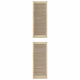 Porta per Armadio con porta 4 pcs Naturale 201 x 2,1 x 39,5 cm