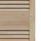 Porta per Armadio con porta 4 pcs Naturale 201 x 2,1 x 39,5 cm