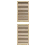 Porta per Armadio con porta 4 pcs Naturale 201 x 2,1 x 59,5 cm