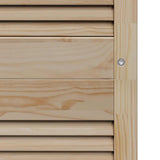 Porta per Armadio con porta 4 pcs Naturale 201 x 2,1 x 59,5 cm
