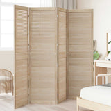 Porta per Armadio con porta 4 pcs Naturale 201 x 2,1 x 59,5 cm