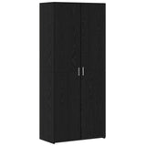 Armadio 3 pcs Rovere Nero