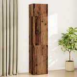 Credenza 2 pcs Legno vecchio 50 x 41 x 225 cm