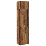 Credenza 2 pcs Legno vecchio 50 x 41 x 225 cm