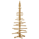 Albero di Natale in legno Marrone 180 cm Legno di pino massello