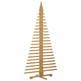 Albero di Natale in legno Marrone 180 cm Legno di pino massello