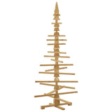 Albero di Natale in legno Marrone 180 cm Legno di pino massello