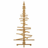 Albero di Natale in legno Marrone 180 cm Legno di pino massello