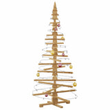 Albero di Natale in legno Marrone 180 cm Legno di pino massello