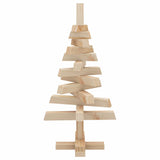 Alberi di Natale Naturale 60 cm Legno di pino massello