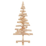 Alberi di Natale Naturale 90 cm Legno di pino massello