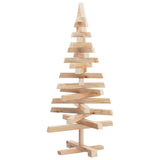 Alberi di Natale Naturale 90 cm Legno di pino massello