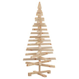 Alberi di Natale Naturale 120 cm Legno di pino massello
