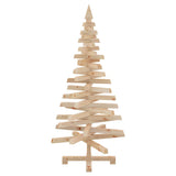 Alberi di Natale Naturale 120 cm Legno di pino massello