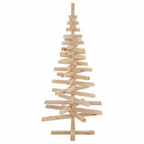 Alberi di Natale Naturale 120 cm Legno di pino massello