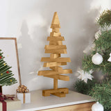 Alberi di Natale Marrone 60 cm Legno di pino massello
