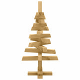 Alberi di Natale Marrone 60 cm Legno di pino massello