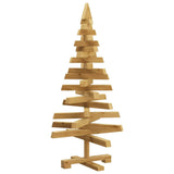 Alberi di Natale Marrone 90 cm Legno di pino massello