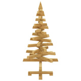 Alberi di Natale Marrone 90 cm Legno di pino massello
