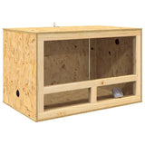 Terrario Marrone 80 x 50 x 50 cm OSB