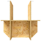 Base per Terrario Marrone 50 x 50 x 50 cm OSB