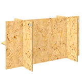 Base per Terrario con lo scaffale Marrone 100 x 40 x 50 cm OSB