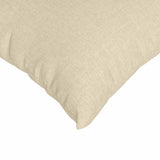 Cuscini da Divano 2 pcs Crema 50 x 30 cm Tessuto