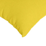Cuscini da Divano 2 pcs Giallo Chiaro 50 x 30 cm Tessuto