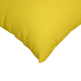 Cuscini da Divano 2 pcs Giallo Chiaro 60 x 40 cm Tessuto