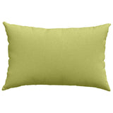 Cuscini da Divano 2 pcs Verde chiaro 60 x 40 cm Tessuto