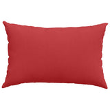 Cuscini da Divano 2 pcs Rosso 60 x 40 cm Tessuto