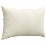 Cuscini da Divano 2 pcs Crema 60 x 40 cm Tessuto in Cords
