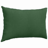 Cuscini da Divano 2 pcs Verde Scuro 60 x 40 cm Tessuto in Cords
