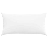 Cuscini da Divano 2 pcs Bianco 80 x 40 cm Tessuto