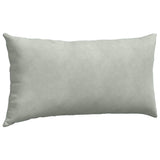 Cuscini da Divano 2 pcs Grigio chiaro 80 x 40 cm