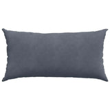 Cuscini da Divano 2 pcs Grigio scuro 80 x 40 cm