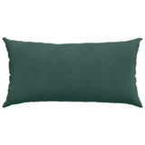Cuscini da Divano 2 pcs Verde Scuro 80 x 40 cm Tessuto in Cords