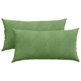Cuscini da Divano 2 pcs Verde chiaro 80 x 40 cm