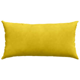 Cuscini da Divano 2 pcs Giallo 80 x 40 cm Tessuto in Cords