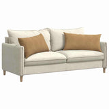 Cuscini da Divano 2 pcs Marrone 80 x 40 cm Tessuto in Cords
