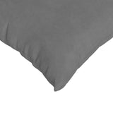 Cuscini da Divano 2 pcs Grigio scuro 80 x 40 cm Tessuto