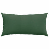 Cuscini da Divano 2 pcs Verde Scuro 80 x 40 cm Tessuto in Cords