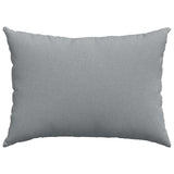 Cuscini da Divano 2 pcs Grigio chiaro 70 x 50 cm Tessuto