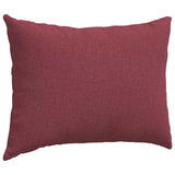 Cuscini da Divano 2 pcs Rosso Vino 70 x 50 cm Tessuto