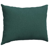 Cuscini da Divano 2 pcs Verde Scuro 70 x 50 cm Tessuto