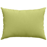 Cuscini da Divano 2 pcs Verde chiaro 70 x 50 cm Tessuto