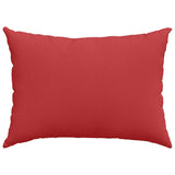 Cuscini da Divano 2 pcs Rosso 70 x 50 cm Tessuto