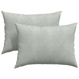 Cuscini da Divano 2 pcs Grigio chiaro 70 x 50 cm