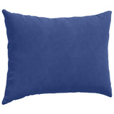 Cuscini da Divano 2 pcs Blu Polizia 70 x 50 cm Tessuto in Cords